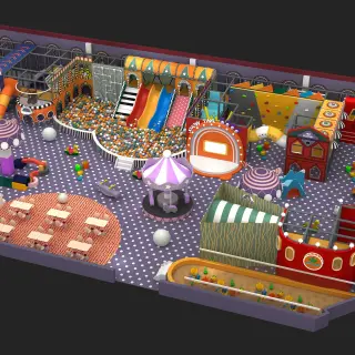 Comprehensive Indoor Soft Play Adventure Center - Commercial Playground Equipment for Dubai Shopping Malls - HonPlay