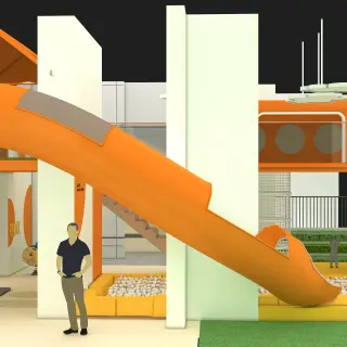 Modern Multi-Level Indoor Playground - Commercial Soft Play Equipment for Singapore Shopping Malls - HonPlay