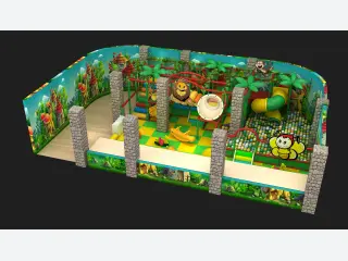 Jungle Adventure Indoor Soft Play Center - Commercial Playground Equipment (HP-626) — HonPlay