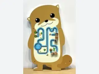 Otter Wall Activity Panel - Interactive Sensory Play Equipment — HonPlay