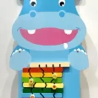 Hippo Wall Activity Panel - Educational Sensory Play Equipment for Berlin Kindergarten - HonPlay