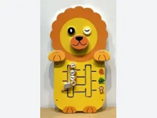 Lion Wall Activity Board - Interactive Sensory Play Equipment — HonPlay