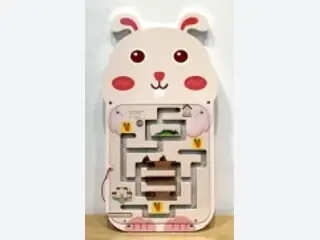 Rabbit Wall Maze Toy - Educational Sensory Wall Panel — HonPlay