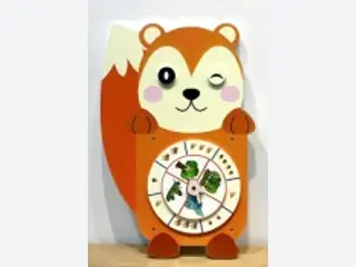 Squirrel Interactive Wall Panel - Educational Sensory Play Equipment — HonPlay