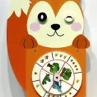 Squirrel Interactive Wall Panel - Educational Sensory Play Equipment for Prague Kindergarten - HonPlay