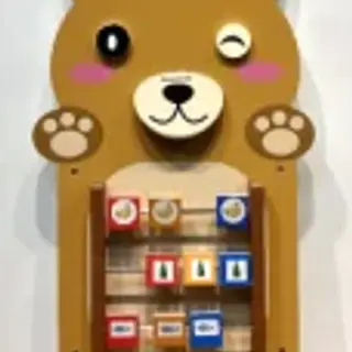 Bear Wall Activity Board - Educational Sensory Play Equipment for Berlin Kindergarten - HonPlay