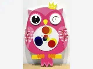 Owl Sensory Wall Panel - Interactive Educational Play Equipment — HonPlay