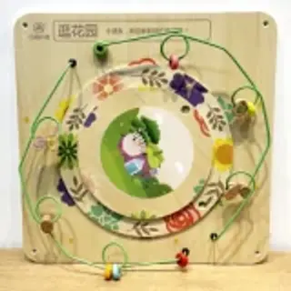 Garden-themed Wall Activity Panel - Interactive Sensory Play Equipment for Warsaw Kindergarten - HonPlay