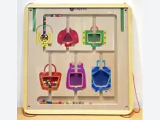 Magnetic Bead Maze Wall Game - Educational Sensory Play Equipment — HonPlay