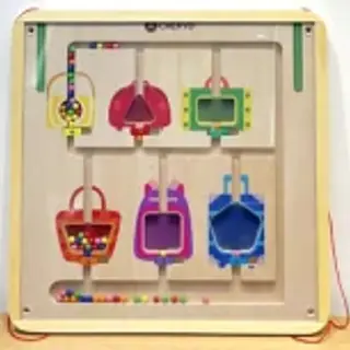 Magnetic Bead Maze Wall Game - Educational Sensory Play Equipment for Warsaw Indoor Playground - HonPlay