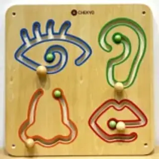Five Senses Sensory Wall Panel - Interactive Educational Play Equipment for Berlin Kindergarten - HonPlay