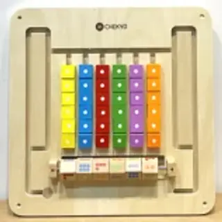 Wooden Wall-Mounted Sensory Activity Board - Educational Wall Game for Prague Kindergarten - HonPlay