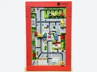 Magnetic City Traffic Maze Wall Panel - Interactive Sensory Play Equipment — HonPlay
