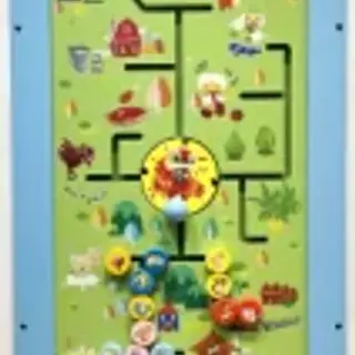 Interactive Farm Maze Wall Game - Educational Sensory Play Panel for Warsaw Kindergarten - HonPlay