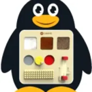 Penguin Sensory Wall Board - Interactive Educational Play Equipment for Warsaw Kindergarten - HonPlay