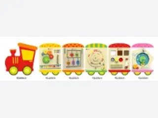 Train Sensory Wall Activity Panels - Interactive Educational Play Equipment — HonPlay