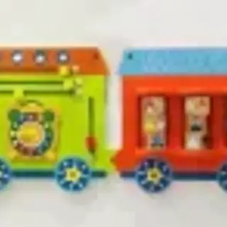 Wooden Train Wall Activity Center - Sensory Play Panels for Warsaw Kindergarten Market - HonPlay