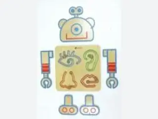 Robot Sensory Wall Panel - Educational Interactive Play Equipment — HonPlay
