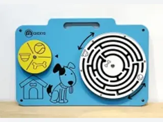Dog-Themed Interactive Wall Panel - Educational Sensory Play Equipment — HonPlay