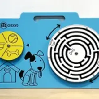 Dog-Themed Interactive Wall Panel - Educational Sensory Play Equipment for Berlin Kindergarten - HonPlay