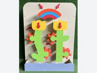 Interactive Flower & Rainbow Wall Activity Board - Sensory Play Equipment — HonPlay