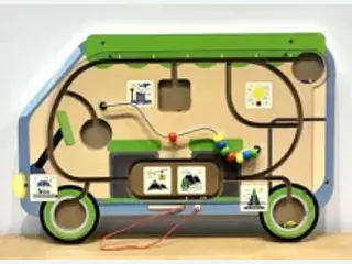 Interactive Van Wall Activity Board - Educational Sensory Play Equipment — HonPlay