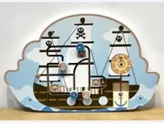 Pirate Ship Wall Activity Panel - Interactive Sensory Play Equipment — HonPlay