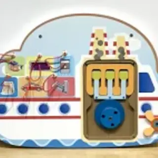 Nautical Ship Wall Activity Board - Interactive Sensory Play Equipment for Warsaw Kindergarten - HonPlay