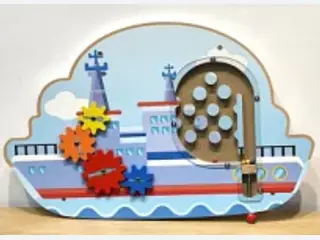 Nautical Ship Wall Activity Board - Interactive Sensory Play Panel — HonPlay