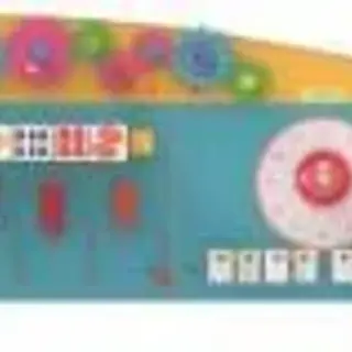 Airplane Wall Activity Board - Sensory Play Equipment for London Daycare Centers - HonPlay