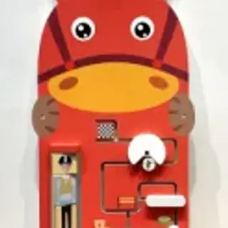 Horse Wall Activity Panel - Interactive Sensory Play Equipment for Berlin Kindergarten - HonPlay