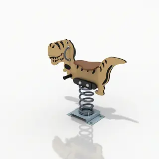 T-Rex Spring Rider - Durable Outdoor Playground Equipment for Singapore Parks - HonPlay