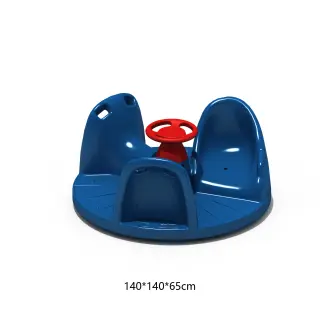 3-Seater Merry-Go-Round - Durable Outdoor Spinner for Singapore Preschools - HonPlay