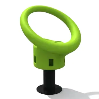 Orbit Ring Spinner - Freestanding Dynamic Play Equipment for Singapore Coastal Parks - HonPlay