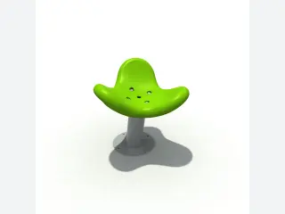 Clover Leaf Solo Spinner - Dynamic Freestanding Play Equipment — HonPlay