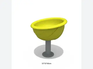 Spinning Bowl Seat - Dynamic Freestanding Playground Equipment — HonPlay