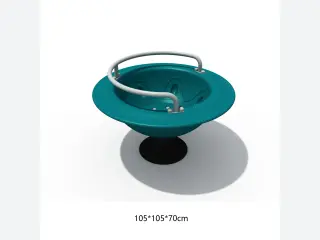 Spinning Bowl Playground Equipment - Dynamic Rotating Play — HonPlay