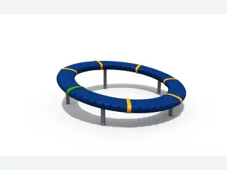 Circular Balance Ring - Dynamic Rotating Playground Equipment — HonPlay