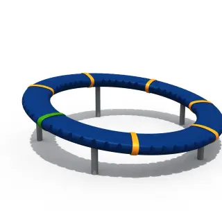Circular Balance Ring - Dynamic Rotating Playground Equipment for Warsaw Public Parks - HonPlay