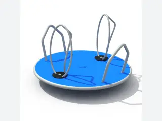 Inclusive Merry-Go-Round - Commercial Playground Spinner — HonPlay