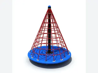 Rotating Rope Climbing Cone - Dynamic Playground Spinner — HonPlay