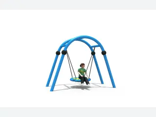 Arched Nest Swing - Inclusive Outdoor Play Equipment — HonPlay