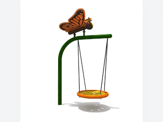 Butterfly Nest Swing - Nature-Themed Outdoor Playground Equipment — HonPlay