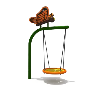 Butterfly Nest Swing - Nature-Themed Outdoor Playground Equipment for Singapore Parks - HonPlay