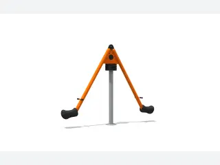 Dual-Seat Spring Seesaw - Durable Outdoor Playground Equipment — HonPlay