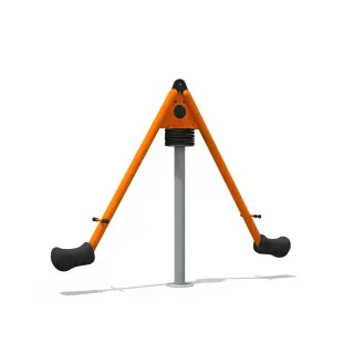 Dual-Seat Spring Seesaw - Durable Outdoor Playground Equipment for Warsaw Public Parks - HonPlay