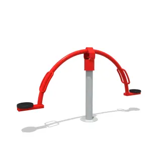 Outdoor Waist Twister Station - Public Park Fitness Equipment for Singapore Community Spaces - HonPlay