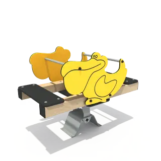 Pelican Seesaw - Durable Outdoor Playground Equipment for Warsaw Public Parks - HonPlay