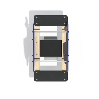 Low-Profile Balance Bridge - Outdoor Fitness Obstacle for Warsaw Public Parks - HonPlay