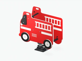 Fire Rescue Spring Rider — HP-SR-401 — HonPlay